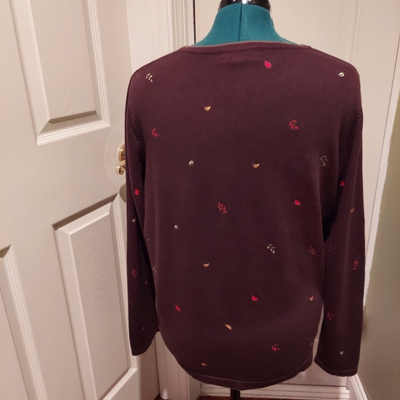 C J Banks Brown Cardigan Sweater - Picture 5 of 15